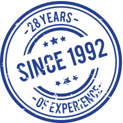 28 Years of experience since 1992